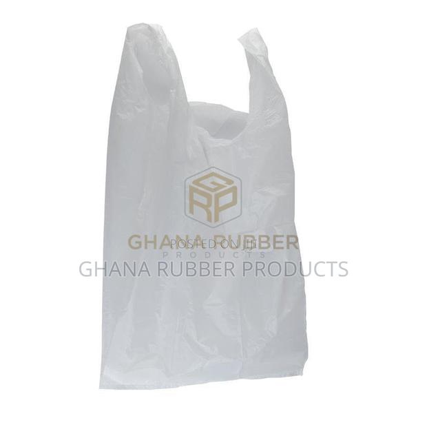 Market Carrier Bags White Large (200pcs) · Photo 2