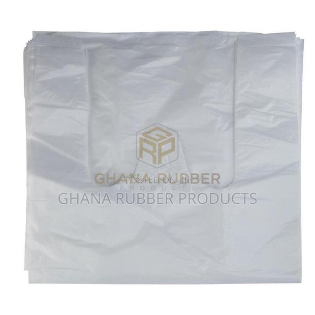 Market Carrier Bags White Medium (200pcs) · Photo 1