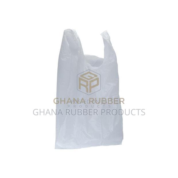 Market Carrier Bags White Medium (200pcs) · Photo 2
