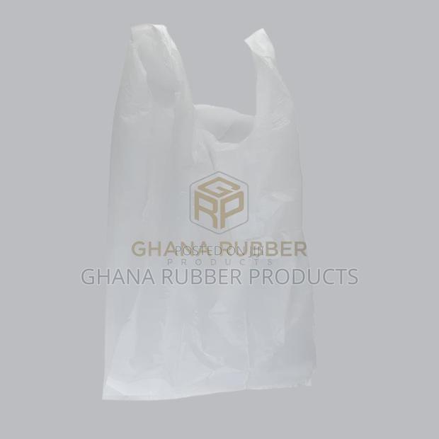 Market Carrier Bags White Small (200pcs) · Photo 1