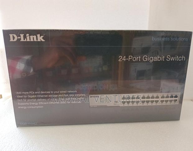 D-link 24-port Gigabit Unmanaged Desktop Switch DGS-1024D · Photo 1