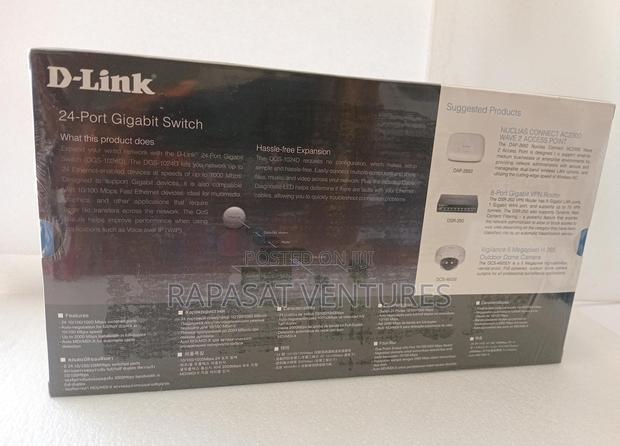D-link 24-port Gigabit Unmanaged Desktop Switch DGS-1024D · Photo 2
