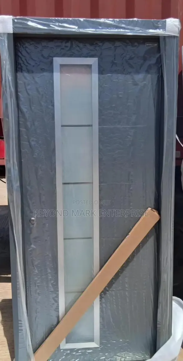 Security Door Full Metal With Glass · Photo 1