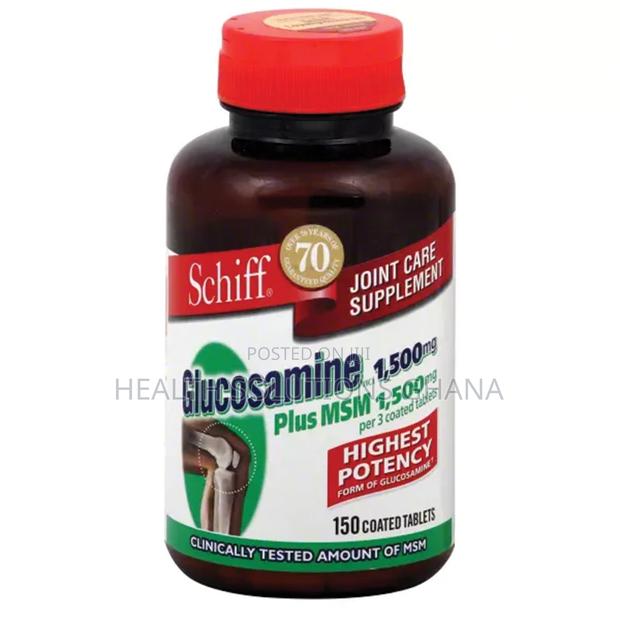 High Potency Glucosamine Plus MSM Tablets · Photo 1