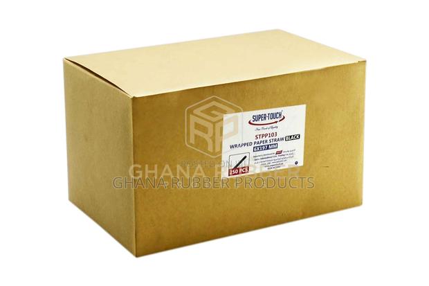 Paper Straws 6mm Black Individually-Wrapped (1000pcs) · Photo 1