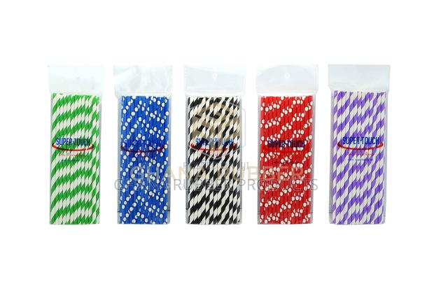 Paper Straws 6mm Mixed Colours (2000pcs) · Photo 2