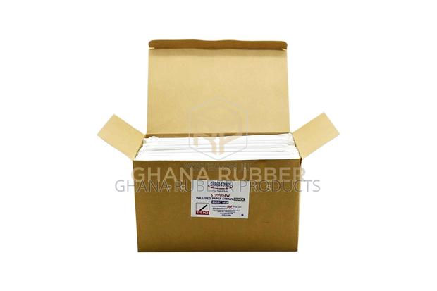 Paper Straws 8mm Black Individually-Wrapped (5000pcs) · Photo 1