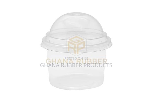 Plastic Tubs 250ml + Domed Lids (800pcs) · Photo 1
