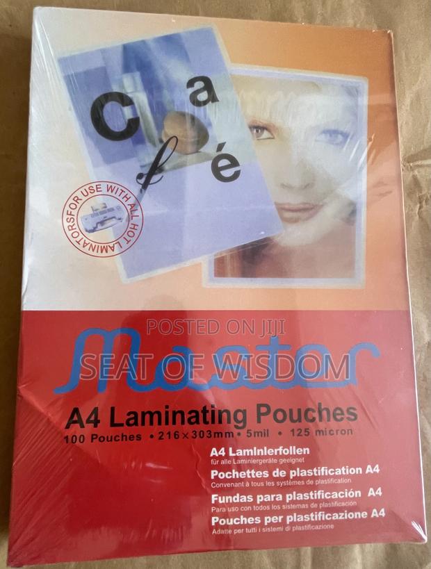 A4 Laminating Pouches · Photo 1