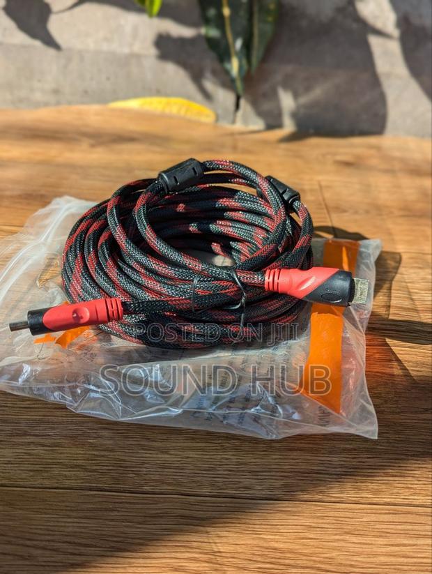 10m High Quality HDMI Cable - Black/Red · Photo 3