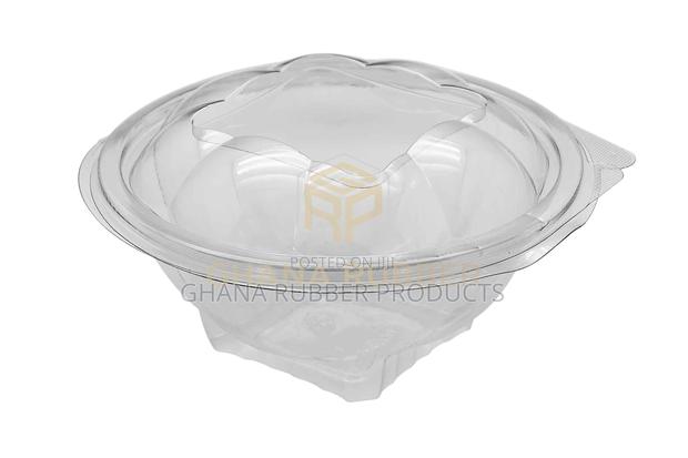 Round Salad Bowls Transparent 500cc (500pcs) · Photo 1