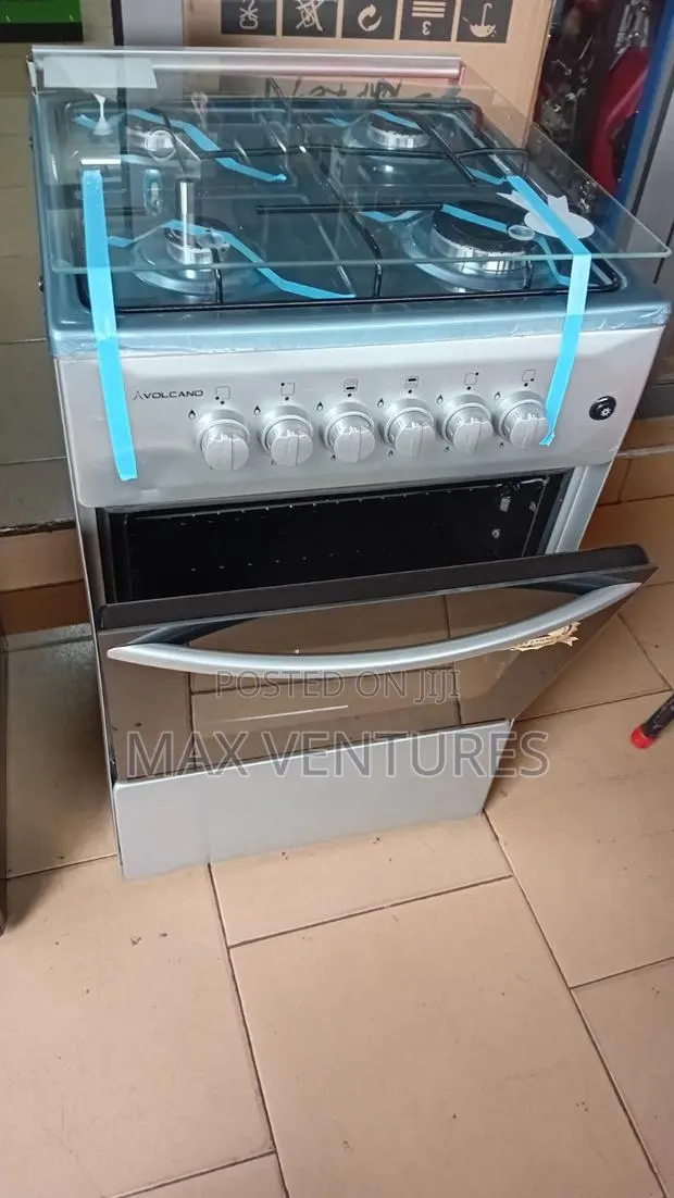 Volcano 4 Burner Gas Cooker – Powerful, Stylish Durable 4gas +Grill. · Photo 1