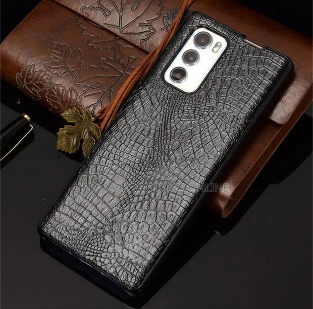 Case for Lg Wing 5g, Leather Black Case · Photo 5