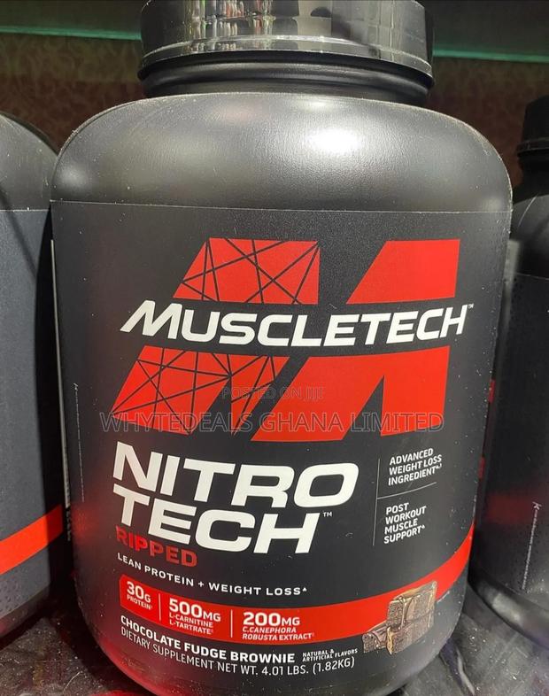 Muscletech Nitro-tech Ripped Lean Whey Protein Muscle 4lbs · Photo 1
