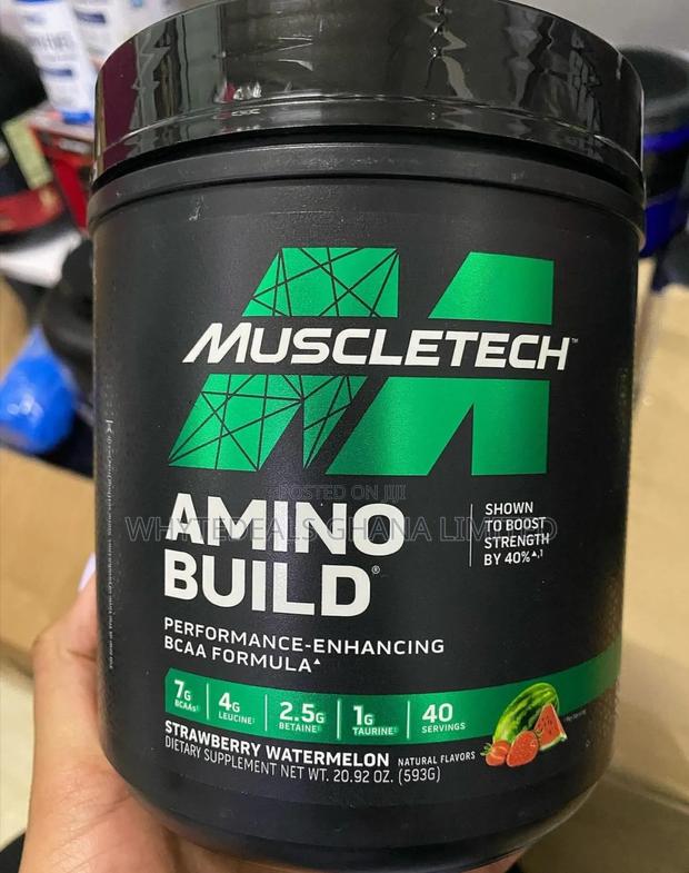 Muscletech Amino Build Muscle Fuel, Recovery and Endurance · Photo 1