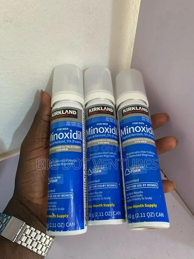 Minoxidil Topical Aerosol Foam · Photo 1