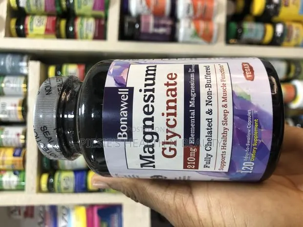 Bonawell Magnesium Glycinate 210mg Elemental Magnesium · Photo 1