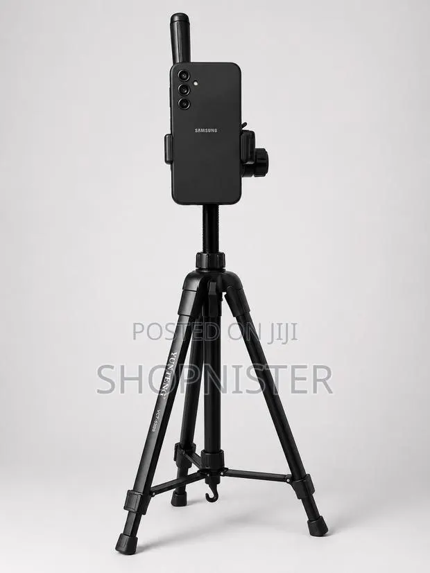 Professional Camera Smartphone Tripod Stand With Phone Holder · Photo 1