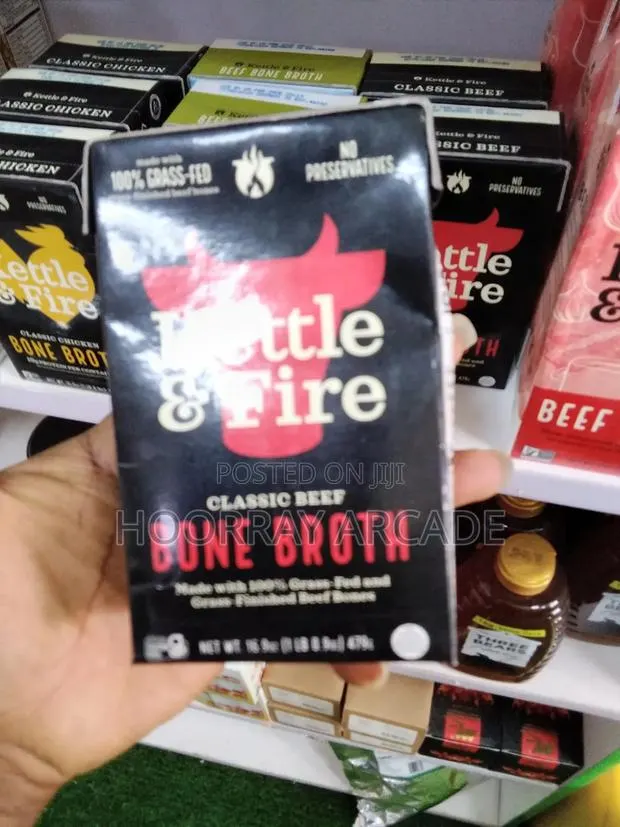 Kettle Fire Classic Beef Bone Broth 100% Grass-Fed 425g · Photo 1