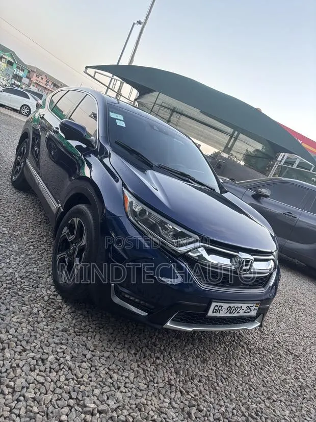 Honda CR-V EX-L 4dr SUV AWD (1.5L 4cyl CVT) 2017 Blue · Photo 1