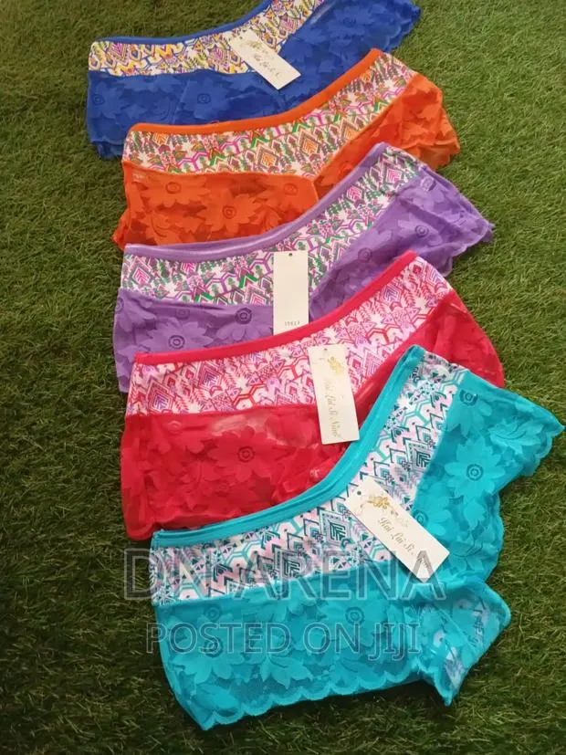 Quality Ladies Lace Cotton Panties for 12pcs · Photo 1