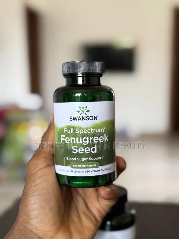 Swanson Full Spectrum Fenugreek Seed, 90 Capsules · Photo 1