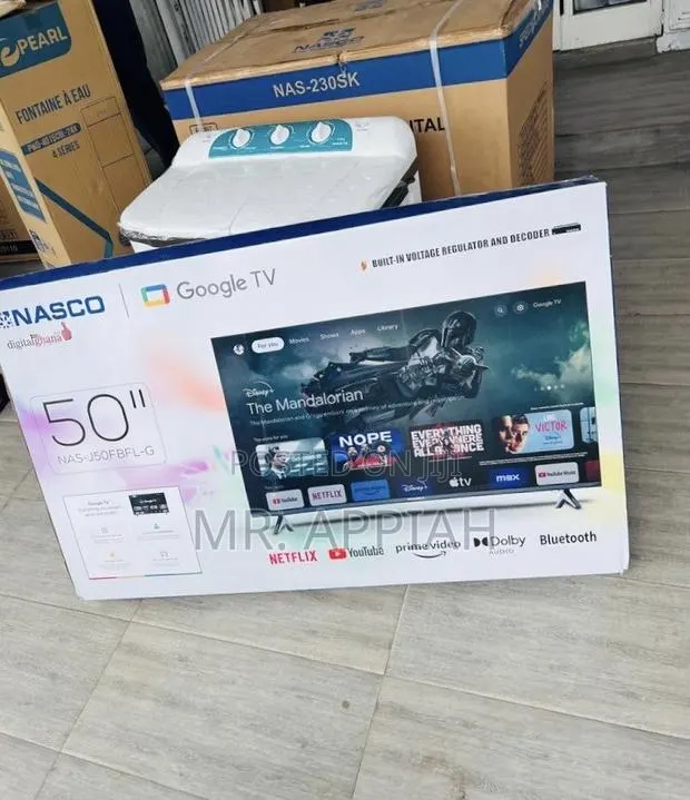 Order Classic Nasco 50” Uhd Smart Satellite Android TV(Black) · Photo 1