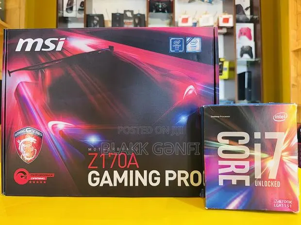 I7 6th Gen Cpu + Msi Z170 Gaming Pro RGB Board · Photo 1