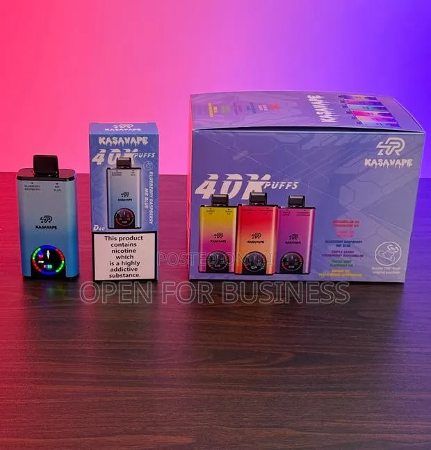 Kasavape 40,000 Puffs | Blueberry Raspberry Mr Blue | GHS 220 · Photo 1