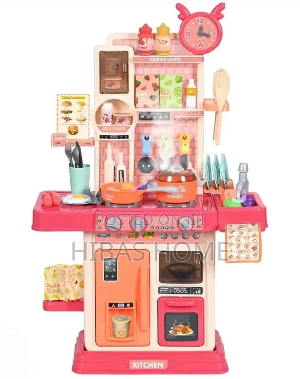 Spray Mist Kitchen Kids Play Kitchen With Sound Light Accessories · Photo 2