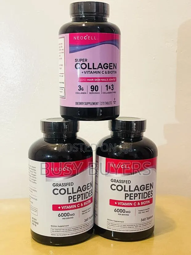 Neocell Collagen Peptides Vitamin C and Biotin · Photo 1