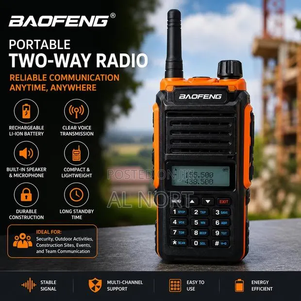 Baofeng Portable Two-Way Radio Walkie Talkie · Photo 1