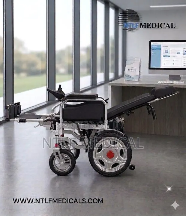 Electric Wheelchair Long Back (Reclinable, Convertible, Foldable) · Photo 1
