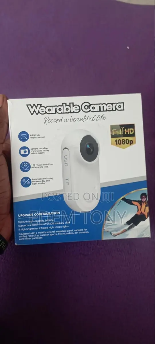 Sports Action Camera, 1080p Thumb Motion, Mini Action Recorder · Photo 1