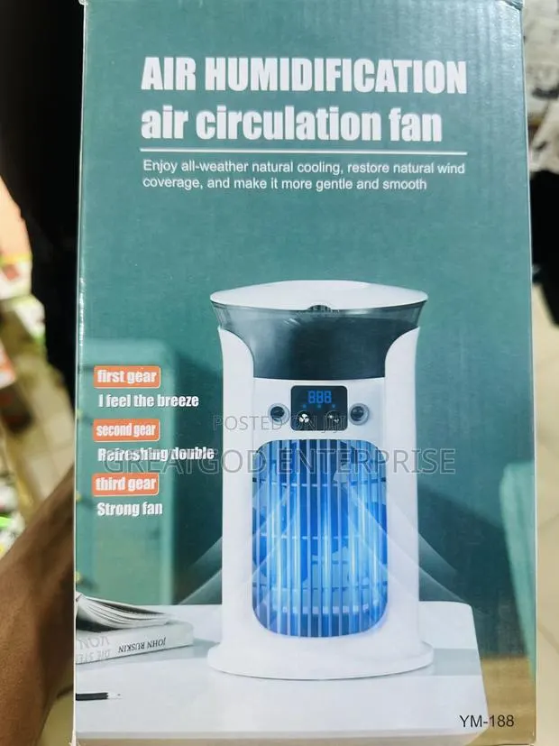 YM-188 Air Humidification Air Circulation Fan · Photo 1
