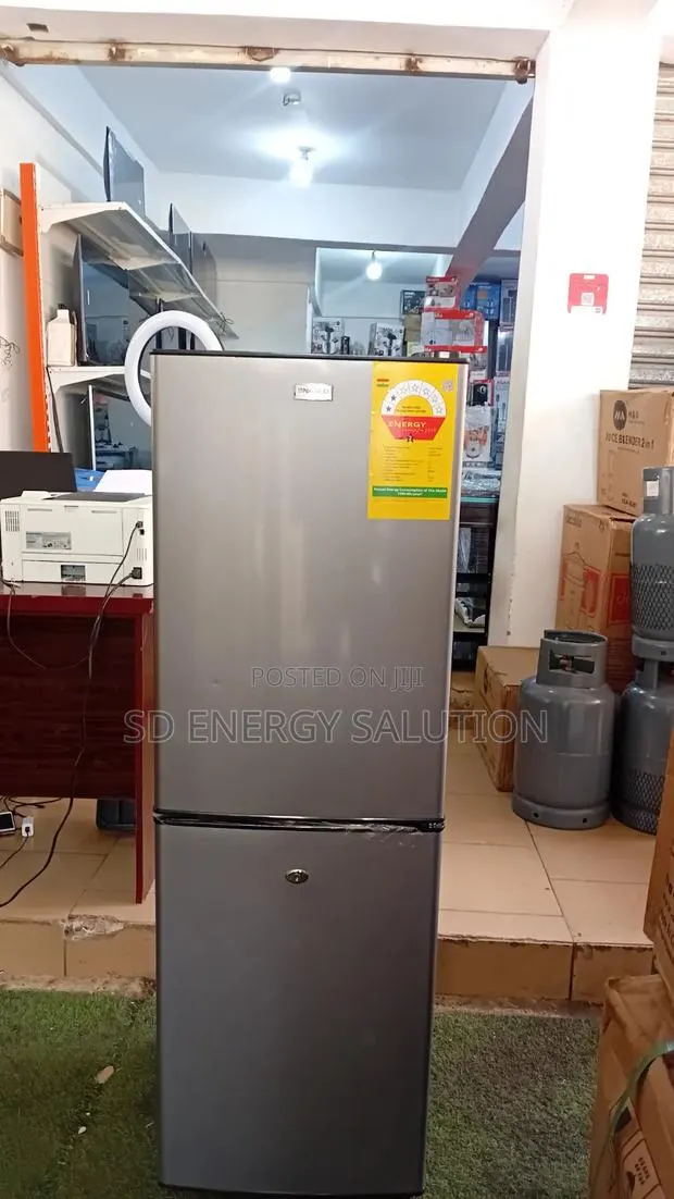Nasco 158L Silver Refrigerator – Durable Home Fridge · Photo 1