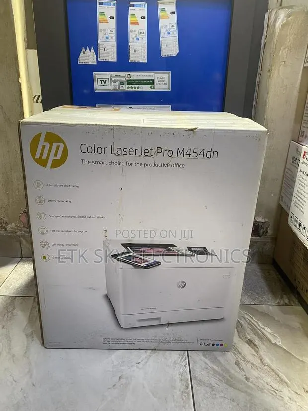 Duplex Hp Laserjet Pro M454dn Network Printer · Photo 1
