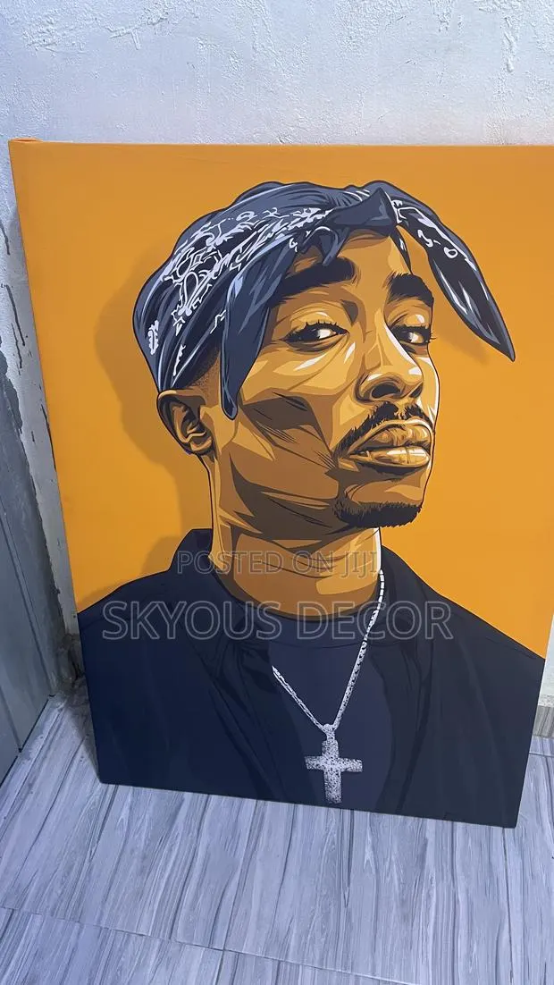 Tupac Canvas Wall Art Decor · Photo 1