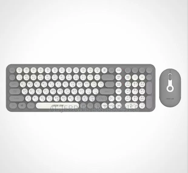 Green Lion Keyboard and Mouse · Photo 1