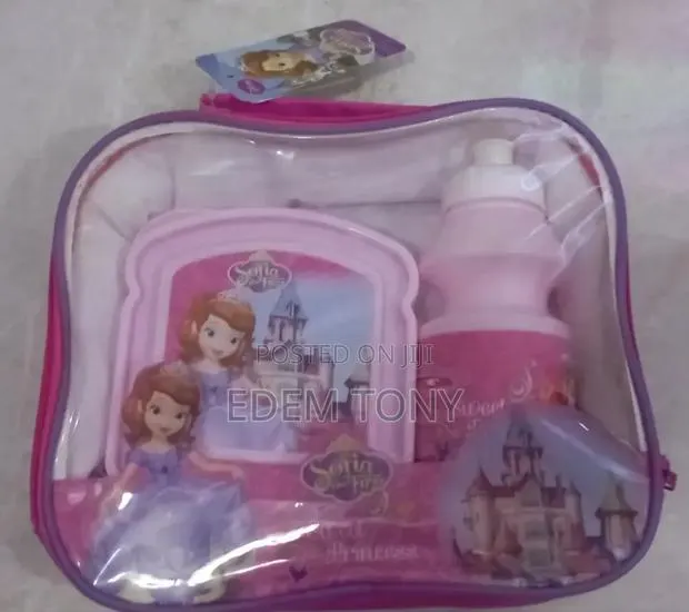 Sofia the First 3-Piece Lunch Bag, Bottle, and Sandwich Box Set · Photo 2