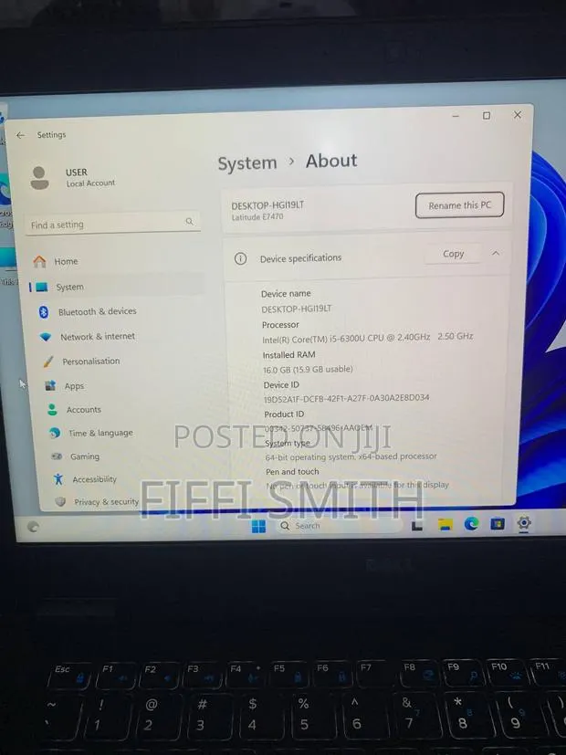 Laptop Dell Latitude 14 E7470 16GB Intel Core i5 SSD 256GB · Photo 1