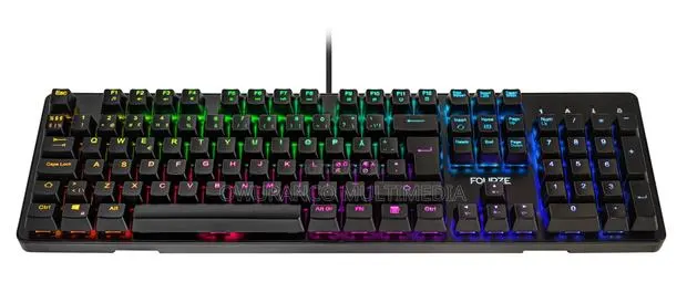 Fourze GK130 FZ-GK130-001 Mechanical Gaming Keyboard -RGB Red Switch · Photo 1