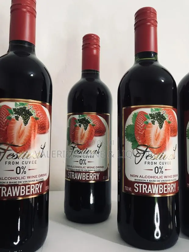 Festival Strawberry Non Alcoholic Wine (Spain) · Photo 1