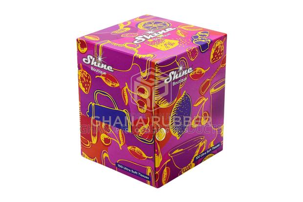 Shine Facial Tissue Boutique 100pcs Mixed Designs (36pcs) · Photo 2