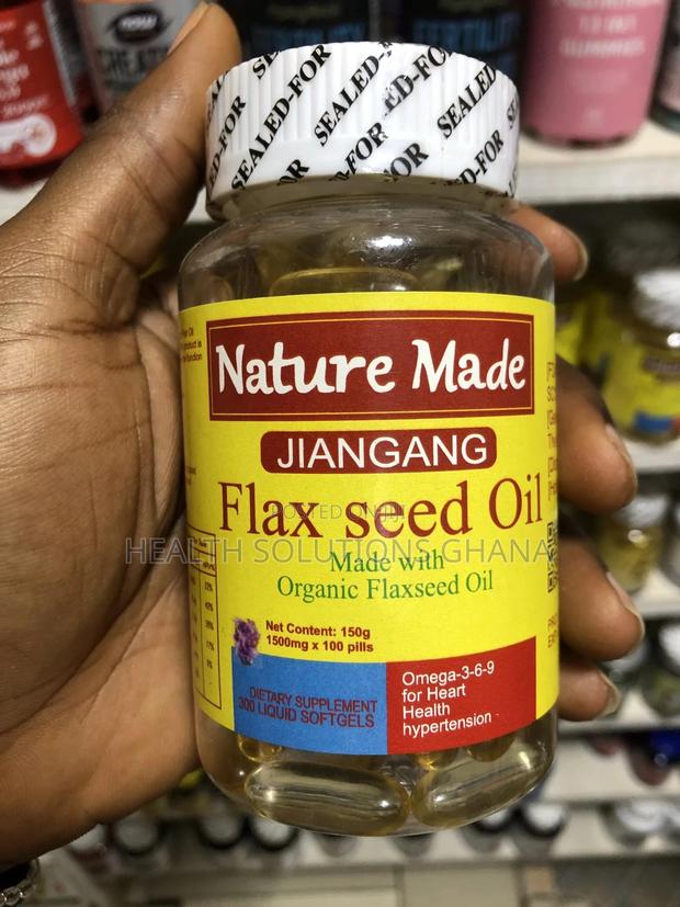 Flaxseed Oil Softgels · Photo 1