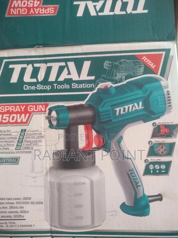 Total Spray Gun 450watts - 800ml · Photo 1