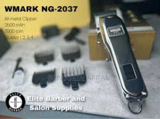 Wmark All Metal Cordless Barbering Machine. NG-2037 · Photo 2