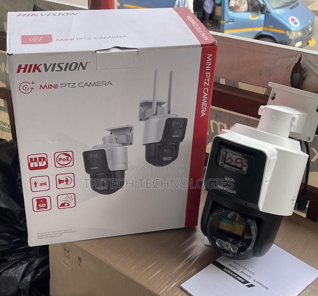 Hikvision Tandemvu 2mp+2mp 4x Poe PTZ Network Camera · Photo 1