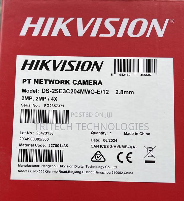 Hikvision Tandemvu 2mp+2mp 4x Poe PTZ Network Camera · Photo 6