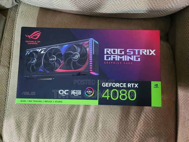 Asus Rog Strix Gaming RTX 4080 Graphic Card · Photo 1